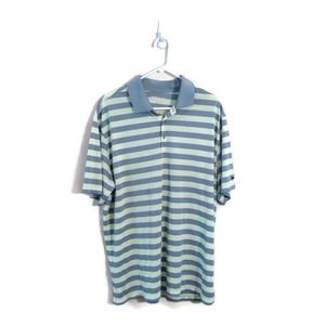Nike Golf Tour Performance Dri Fit Men Stripe Polo Shirt Sz Xlarge